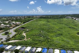 Aerial View of site from east or 